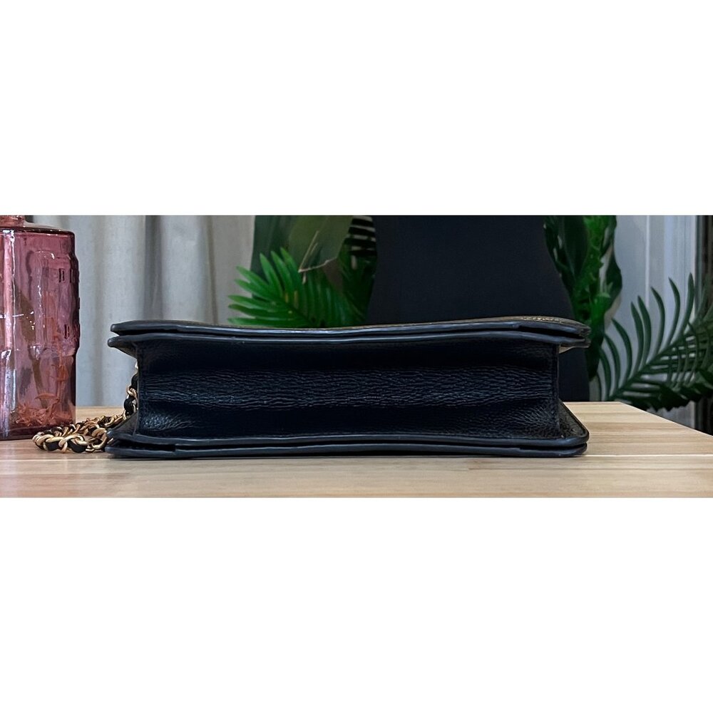 โบโบ AUTHENTIC TORY BURCH BLACK BRITTEN HANDBAG โบโบ - Picture 6 of 13